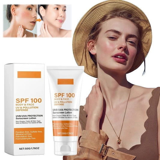 Aqua Glow Daily Sunscreen SPF 50+ | Lightweight UVA & UVB Protection