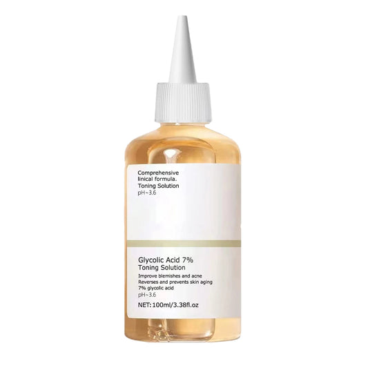Aqua Glow Glycolic Acid 7% Exfoliating Toner-Brightening & Skin Renewal | 100ml