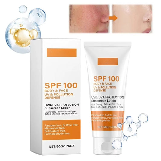 Aqua Glow Daily Sunscreen SPF 50+ | Lightweight UVA & UVB Protection