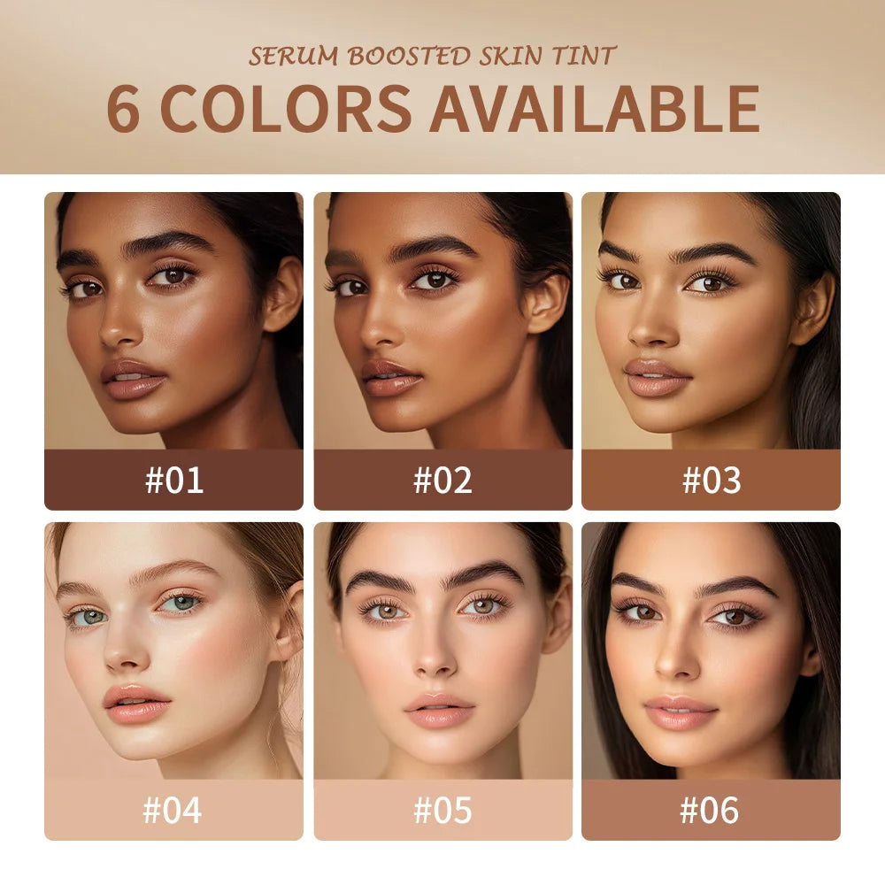 Aqua glow radiance skin tint balm serum