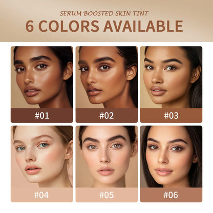 Aqua glow radiance skin tint balm serum